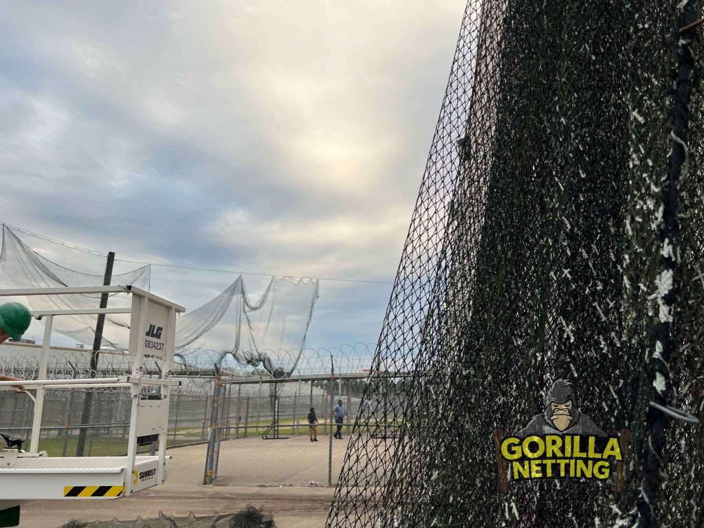 Overhead Contraband Netting Replacement at Wheeler Correctional Facility