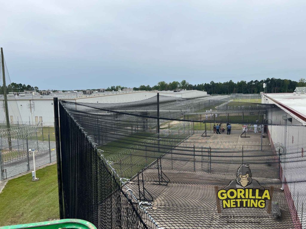 Overhead Contraband Netting Replacement at Wheeler Correctional Facility