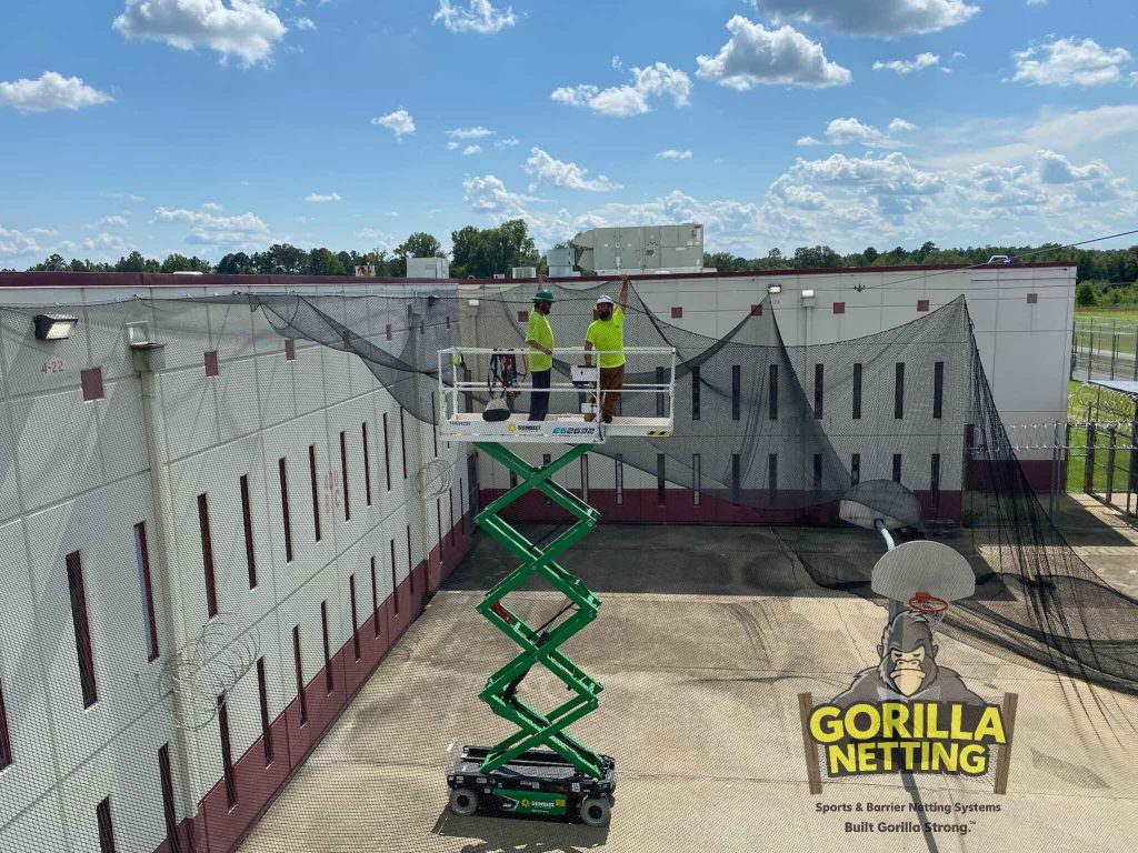 Overhead Contraband Netting Replacement at Wheeler Correctional Facility